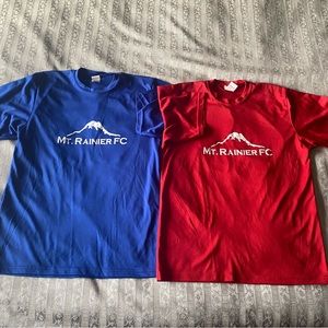 Pair of training jerseys